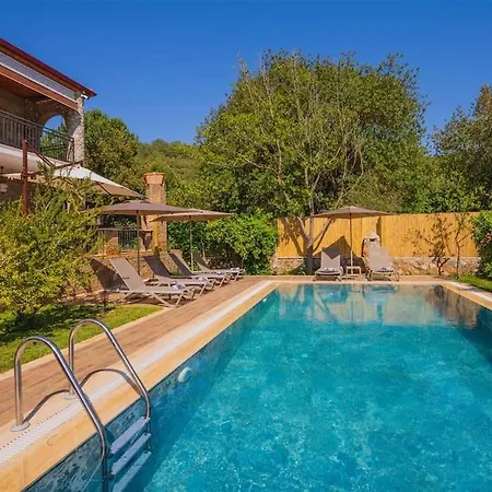 Villa Kayakoey'de Oezel Havuzlu Muhafazakar Kaya *